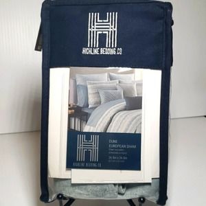 Highline Bedding Dune Sea Glass Euro Pillow Sham